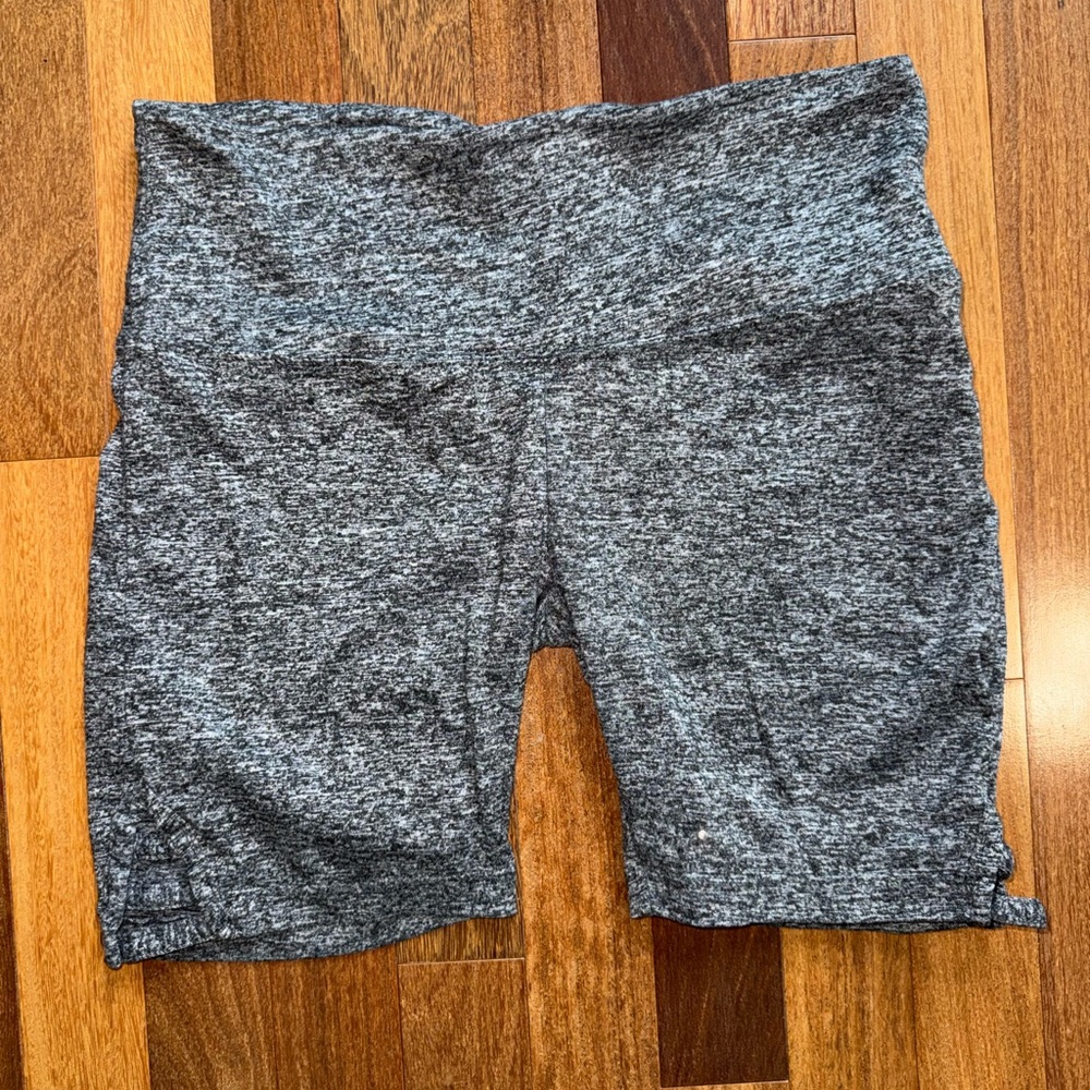Ready To Go, Heather Gray Women's Bike Shorts